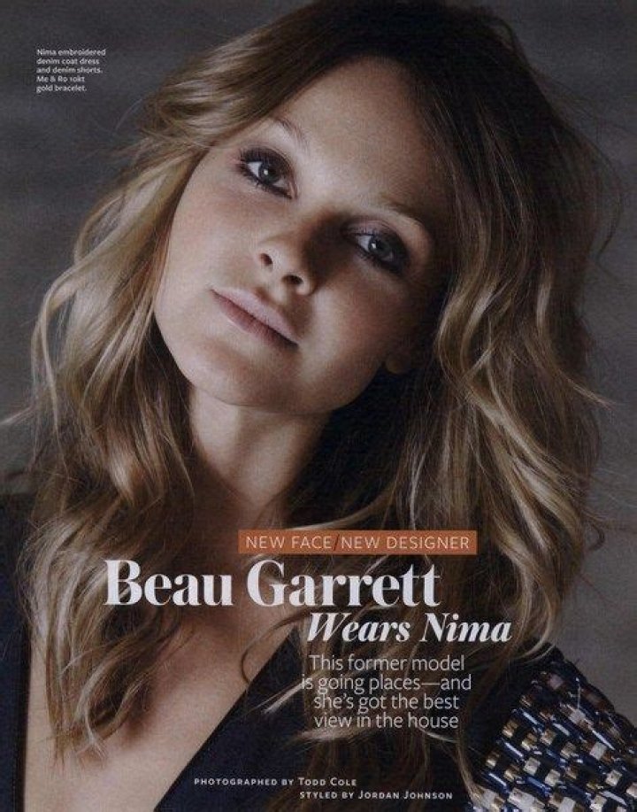 beau garrett modeling