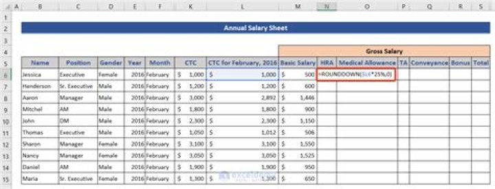 Calculating Annual Salary Calculating Annual Salary