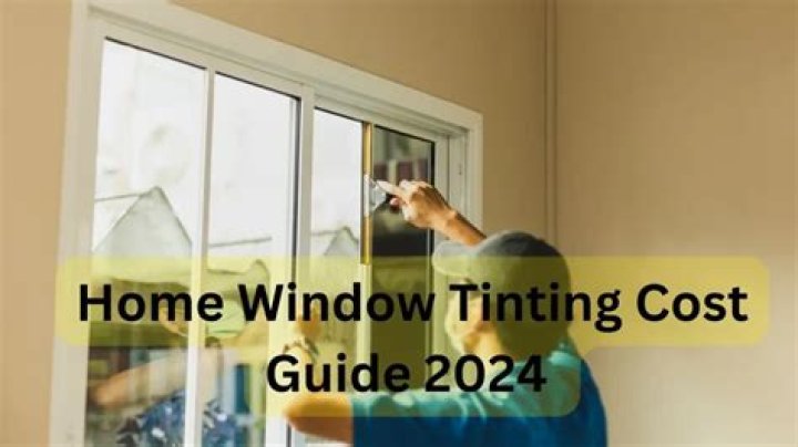 cost to tint house windows