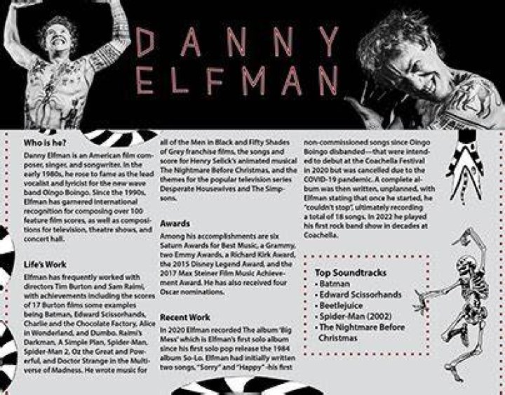 danny elfman future projects