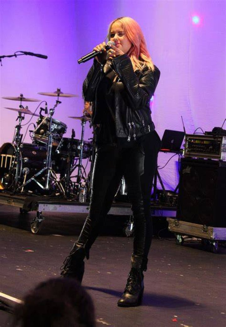 Debby Ryan performing with The Never Ending
