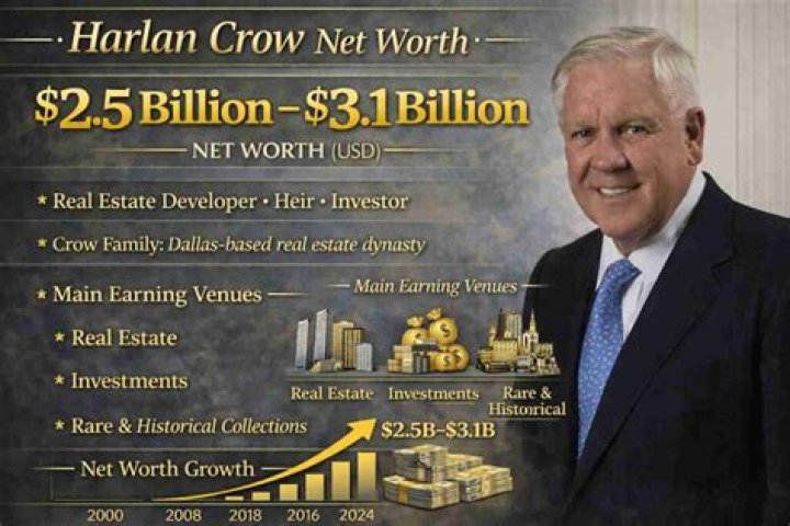 harlan crow net worth
