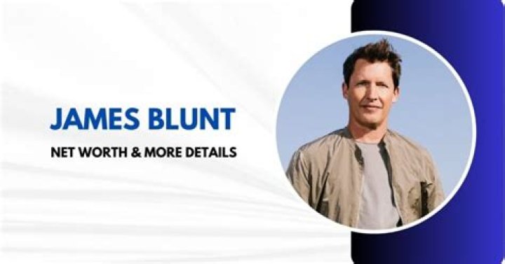 james blunt net worth