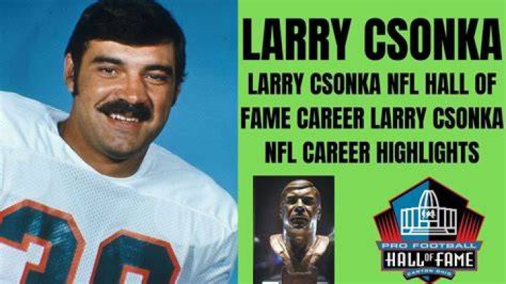 larry csonka nfl career larry csonka nfl career