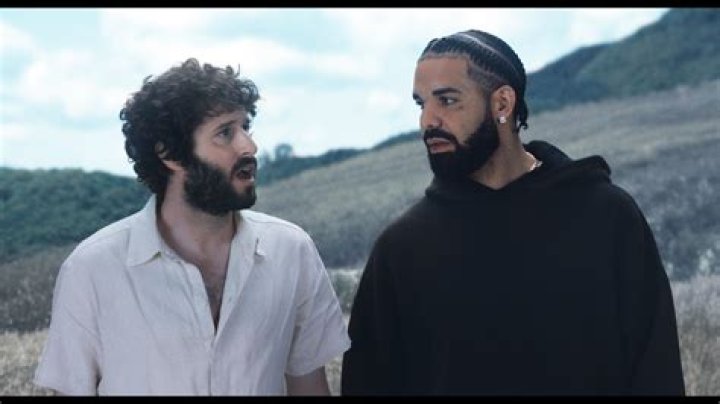 Lil Dicky holding MTV Video Music Award Lil Dicky holding MTV Video Music Award
