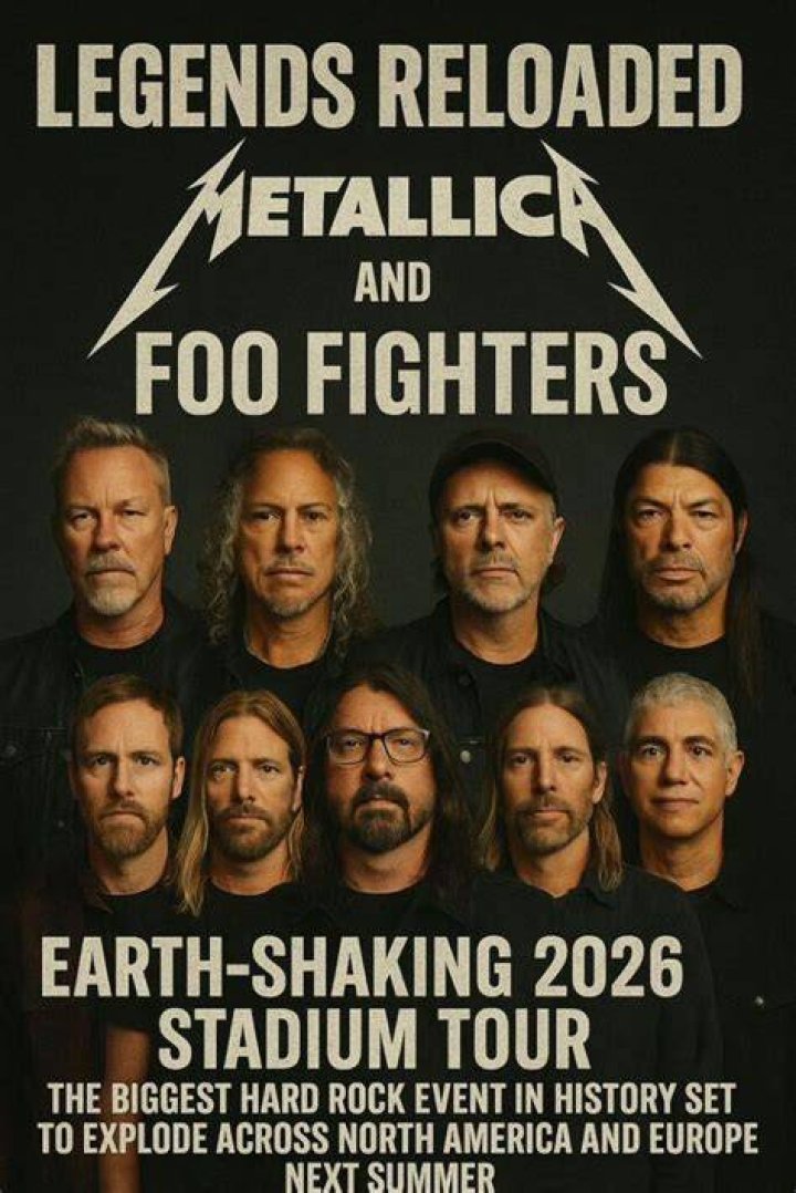 metallica rock legends