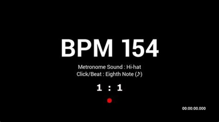 Metronome BPM 154 / Hihat / 8th YouTube