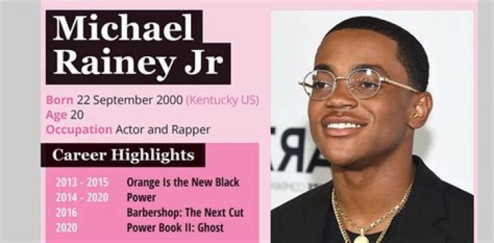 Michael Rainey Jr. Power earnings and net worth Michael Rainey Jr. Power earnings and net worth