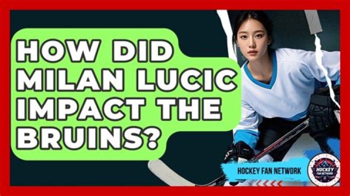 milan lucic impact milan lucic impact