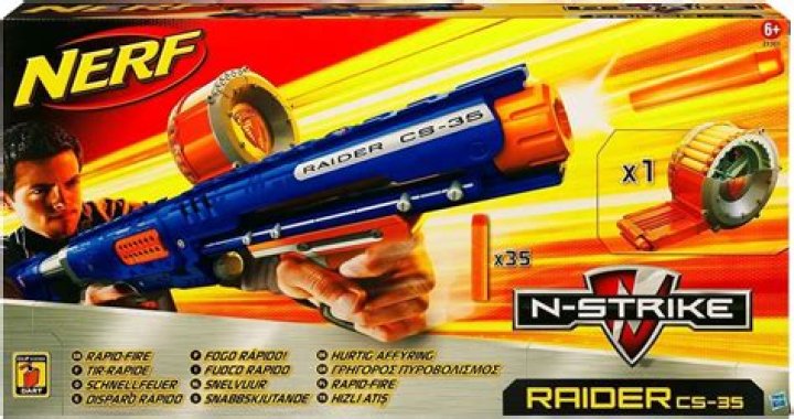 Nerf N-Strike Raider Rapid Fire CS-35 Dart Blaster Nerf N-Strike Raider Rapid Fire CS-35 Dart Blaster