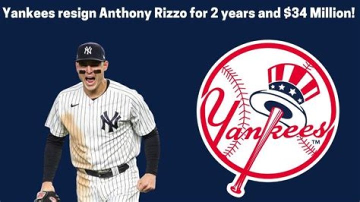 New York Yankees resign Anthony Rizzo