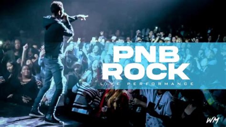 PnB Rock performing live PnB Rock performing live