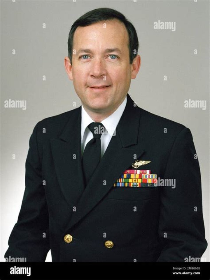 Rear Admiral (lower half) Robert P. Hickey, USN (uncovered) Robert