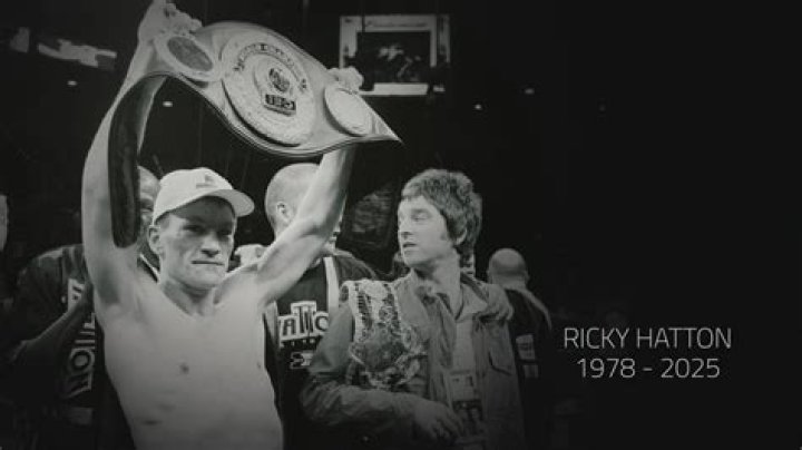 ricky hatton early life