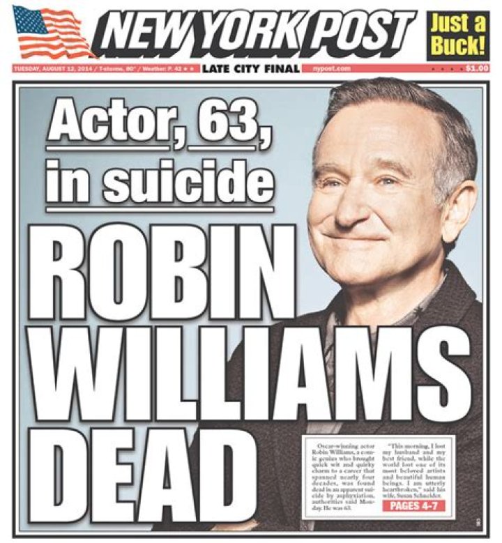 Robin Williams Death Photo