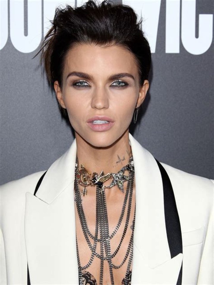 Ruby Rose's lip colour at PCA's Daily Mail Online
