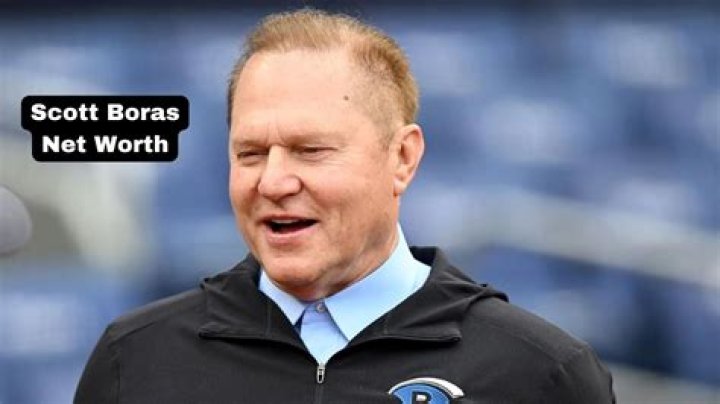 scott boras net worth