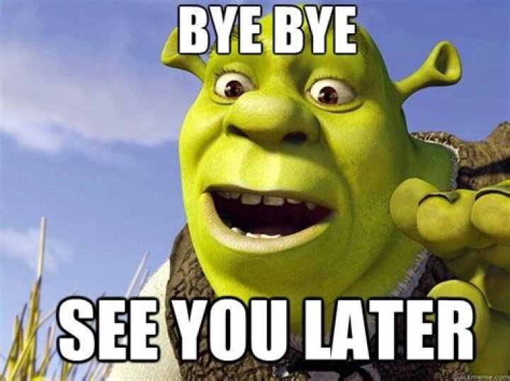 Shrek Memes Bye