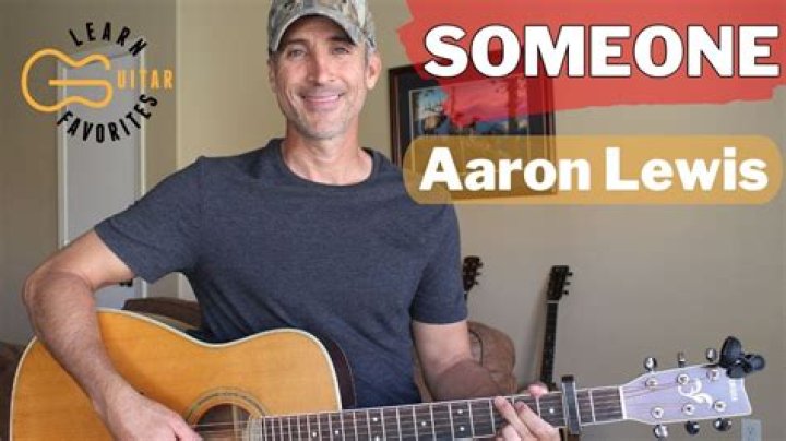 Someone Aaron Lewis Guitar Lesson Tutorial YouTube