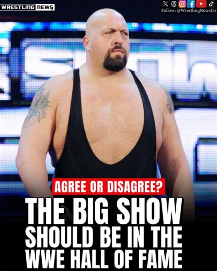 The Big Show Speaking Fee and Booking Agent Contact