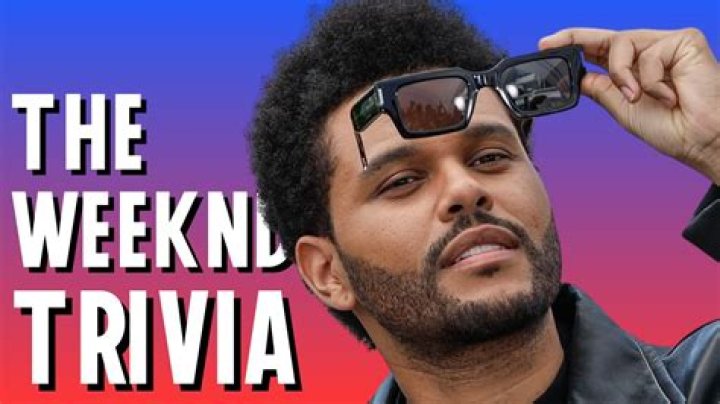The Weeknd Trivia 30 facts you didn’t know about the musician