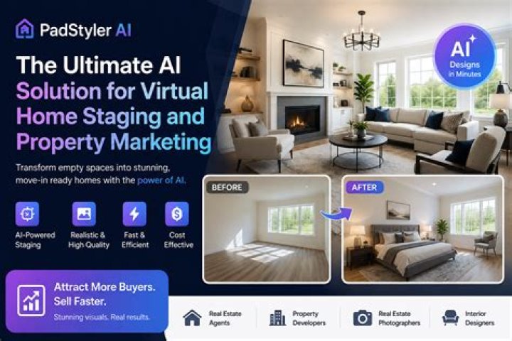 Virtual Home Staging Software padstyler