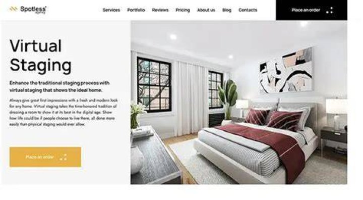 Virtual Home Staging Software spotless agency