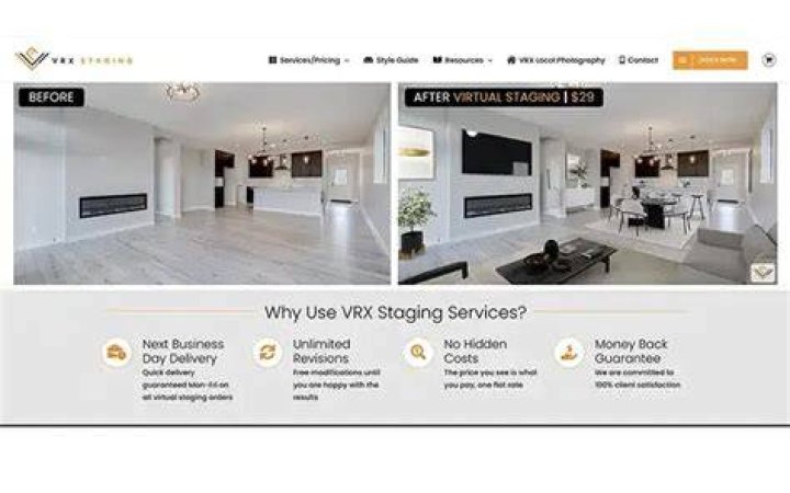 Virtual Home Staging Software VRX Staging